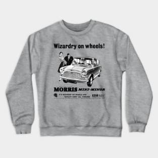 MORRIS MINOR - WIZARDRY ON WHEELS Crewneck Sweatshirt